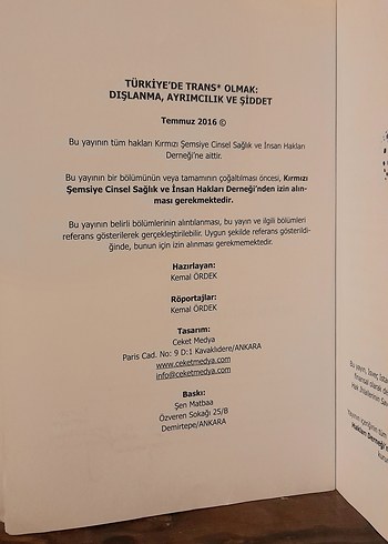 Türkiye'de Trans Olmak - Kemal Ördek - Görsel 3