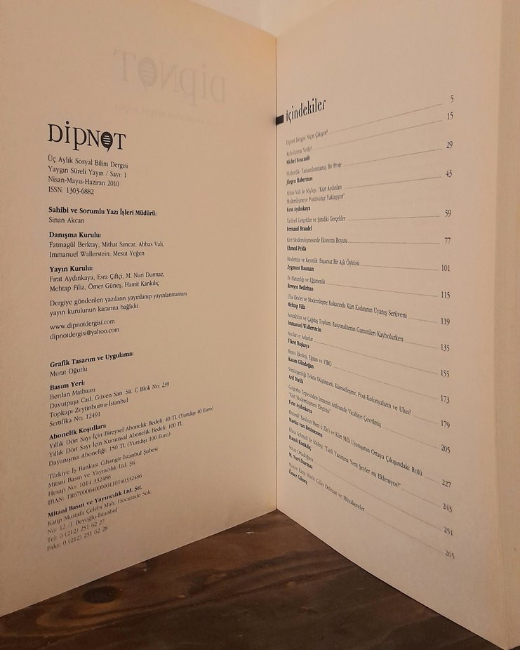 Dipnot Dergisi Sayı 1/2010 - Görsel 3