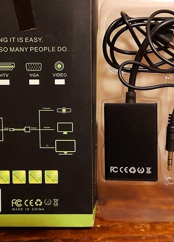 Hadron VGA / HDMI Aydın Dönüştürücü