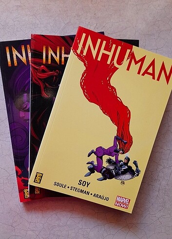 İnhuman 1 - 2 - 3 Marvel