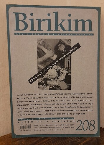 Birikim Dergisi Ortadoğu