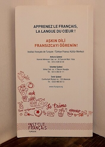 Aşk - ı Hayat Sözlüğü Türkçe / Fransızca - Görsel 2