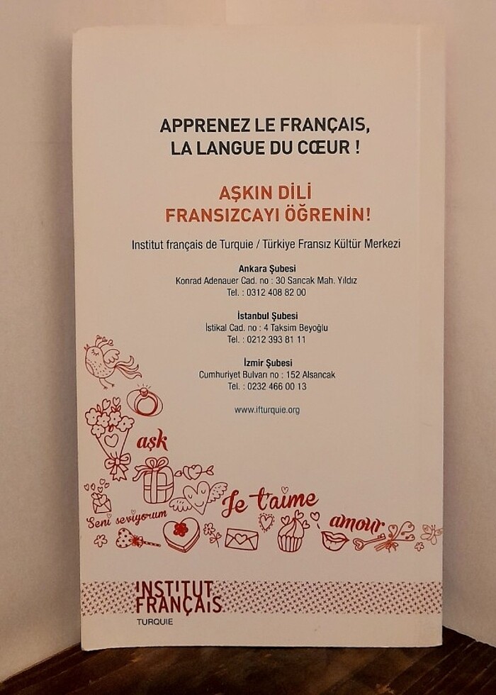 Aşk - ı Hayat Sözlüğü Türkçe / Fransızca - Görsel 2