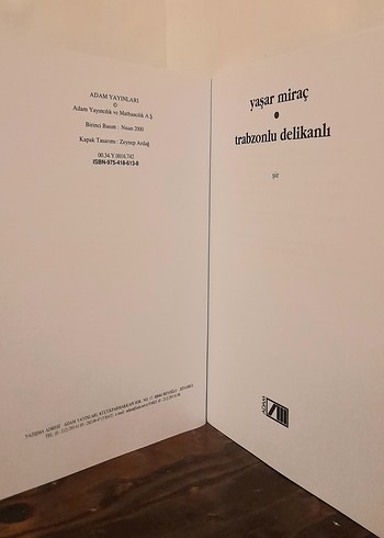  Beden Renk Trabzonlu Delikanlı - Yaşar Miraç ( İMZALI)