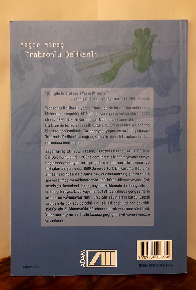 Trabzonlu Delikanlı - Yaşar Miraç ( İMZALI) - Görsel 2