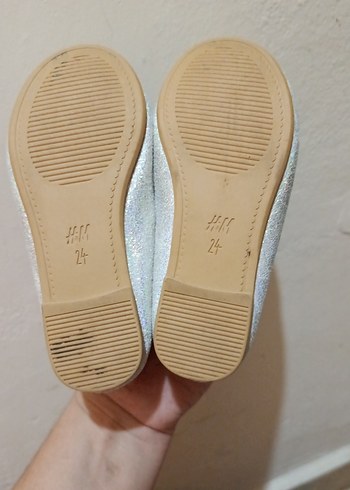 Kız Çocuk Beyaz Bantlı Babet Ayakkabı - Görsel 4