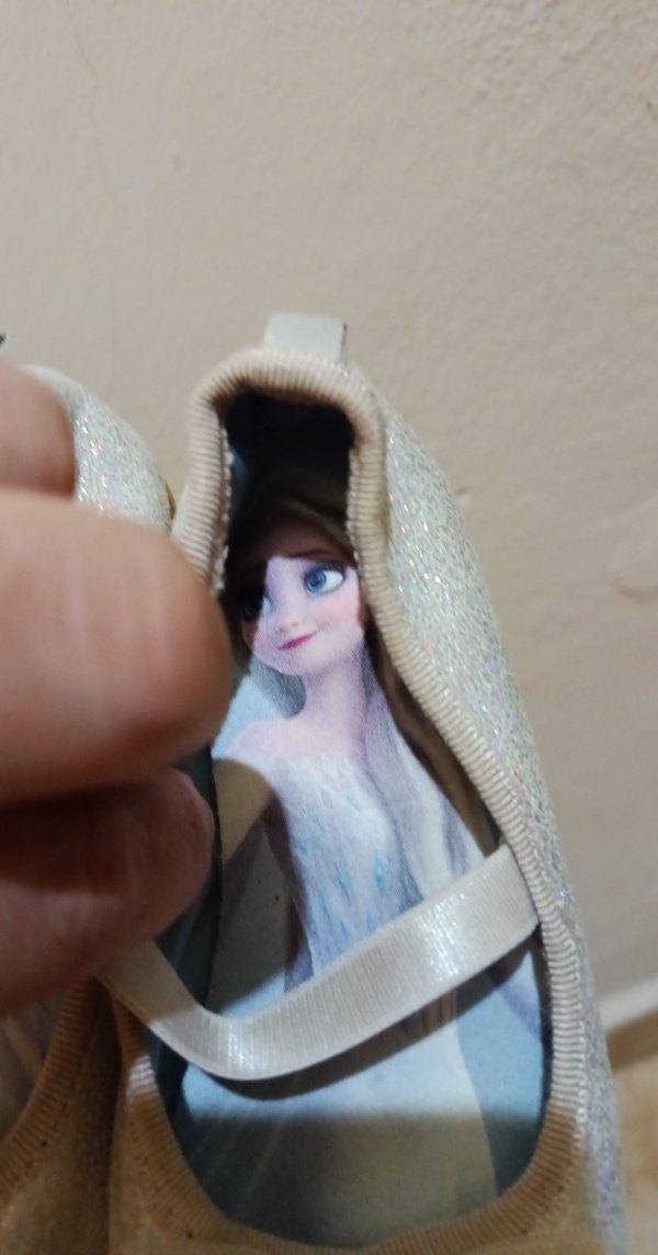 Kız Çocuk Beyaz Bantlı Babet Ayakkabı - Görsel 3