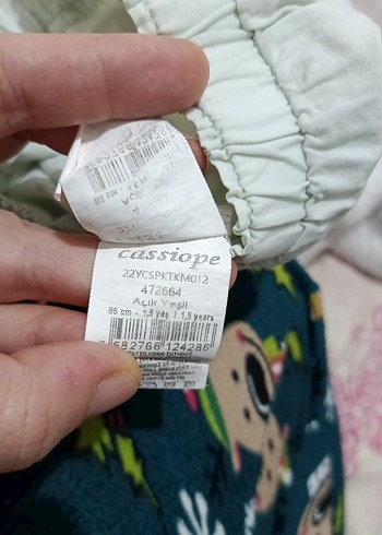 Nakışlı Beyaz Kız Şortu - Görsel 5