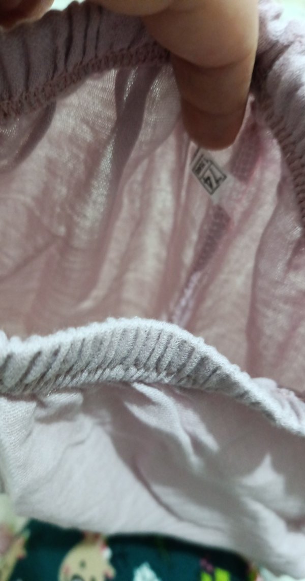 Pembe Keten Fırfırlı Nakışlı Kız Şortu - Görsel 4