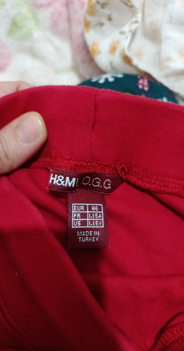 Kız Çocuk Kırmızı Düğmeli Nakışlı Etek - Görsel 5