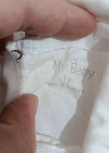 bebek gömlek zıbın - Görsel 3