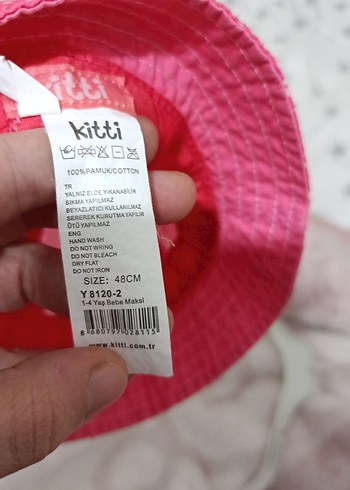 Pembe Renkli Çocuk Şapkası - Görsel 3