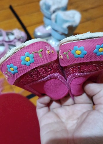 Kız Bebek Pembe İlk Adım Ayakkabısı - Görsel 5