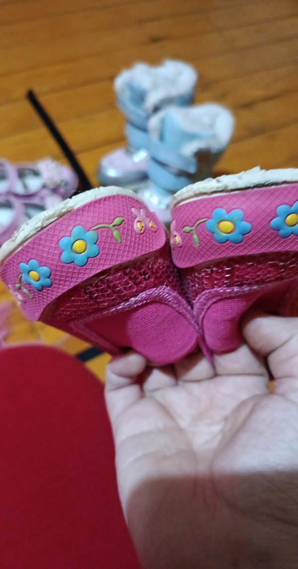 Kız Bebek Pembe İlk Adım Ayakkabısı - Görsel 5