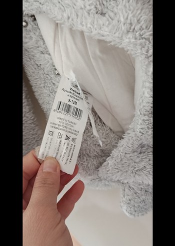 Gri Kürklü Erkek Bebek Polar Tulum - Görsel 2