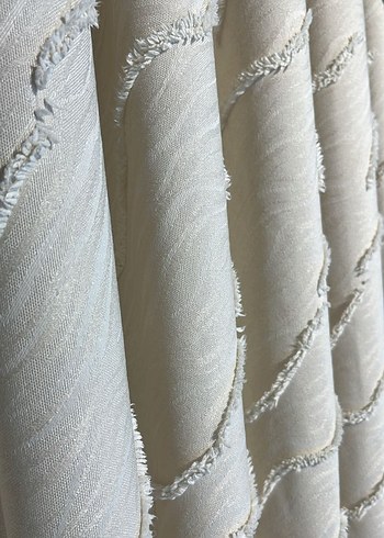 Bohem İşlemeli Beyaz Perde - Görsel 7