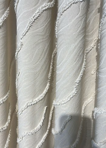 Bohem İşlemeli Beyaz Perde - Görsel 12