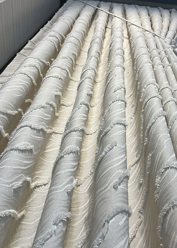 Bohem İşlemeli Beyaz Perde - Görsel 5