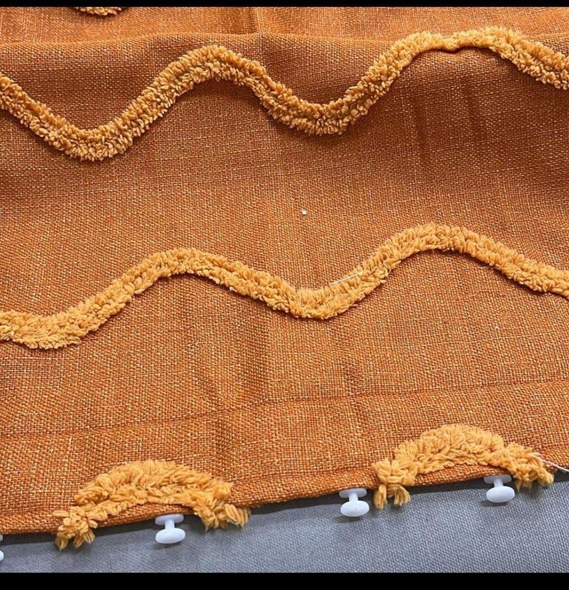 Gri Zebra Desenli Yatak Örtüsü ve fon perde - Görsel 3