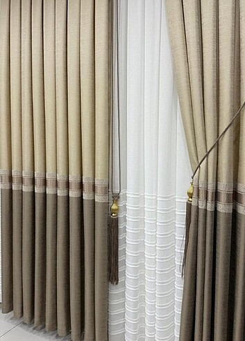 Tül perde fon - Görsel 9