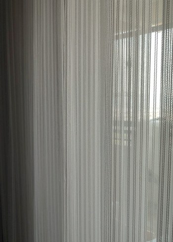 Bohem Midi Beyaz Dantel perde - Görsel 19