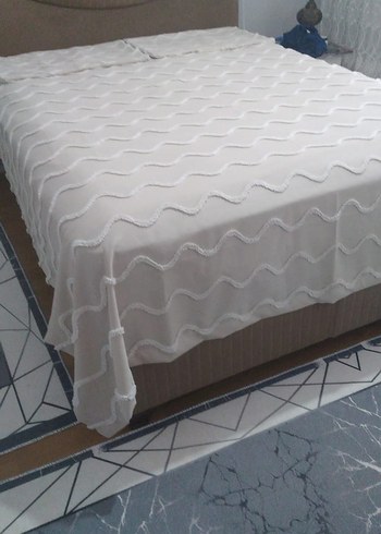 Bohem Midi Beyaz Dantel perde - Görsel 15