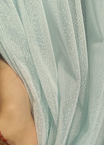 Bohem Midi Beyaz Dantel perde - Görsel 11