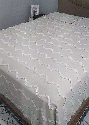 Bohem Midi Beyaz Dantel perde - Görsel 14