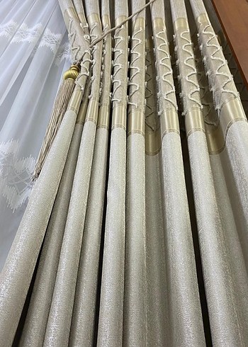 Gri Kareli Konvansiyonel Perde - Görsel 6