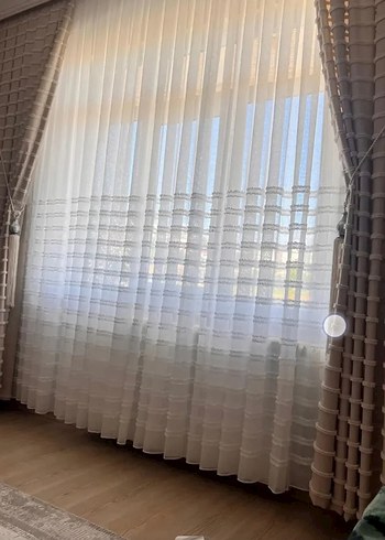 Gri Kareli Konvansiyonel Perde - Görsel 7