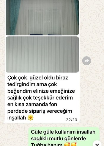 Gri Beyaz Nakışlı Perde - Görsel 8