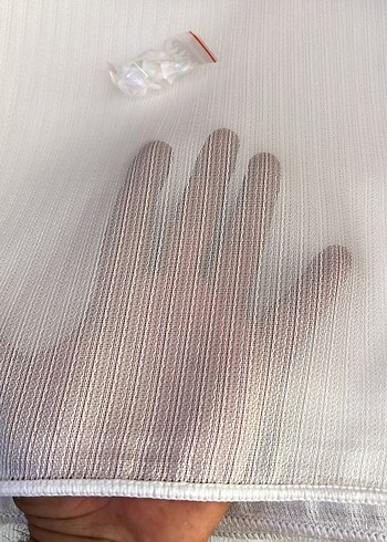 Gri Beyaz Çizgili Modern Perde - Görsel 19