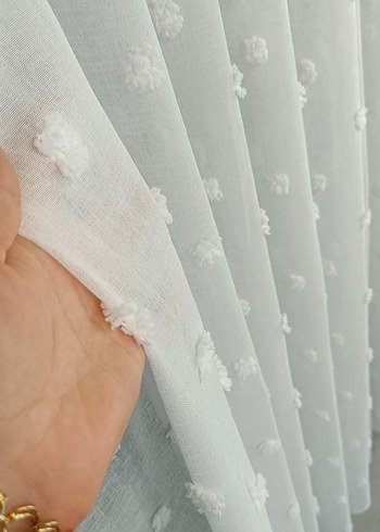 Gri Beyaz Çizgili Modern Perde - Görsel 10