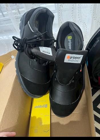 Spor Siyah Erkek Kauçuk Bot Velcro - Görsel 4