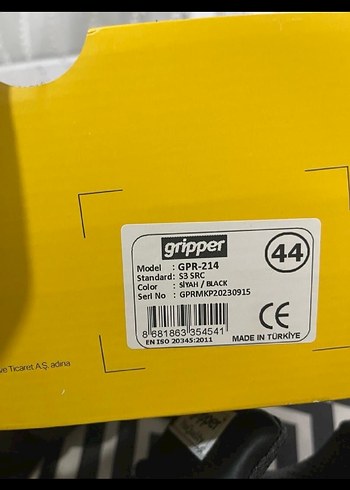 Spor Siyah Erkek Kauçuk Bot Velcro - Görsel 5