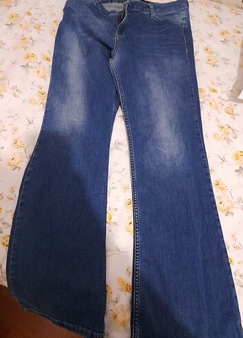 Bayan ispanyol paça pantolon  - Görsel 5