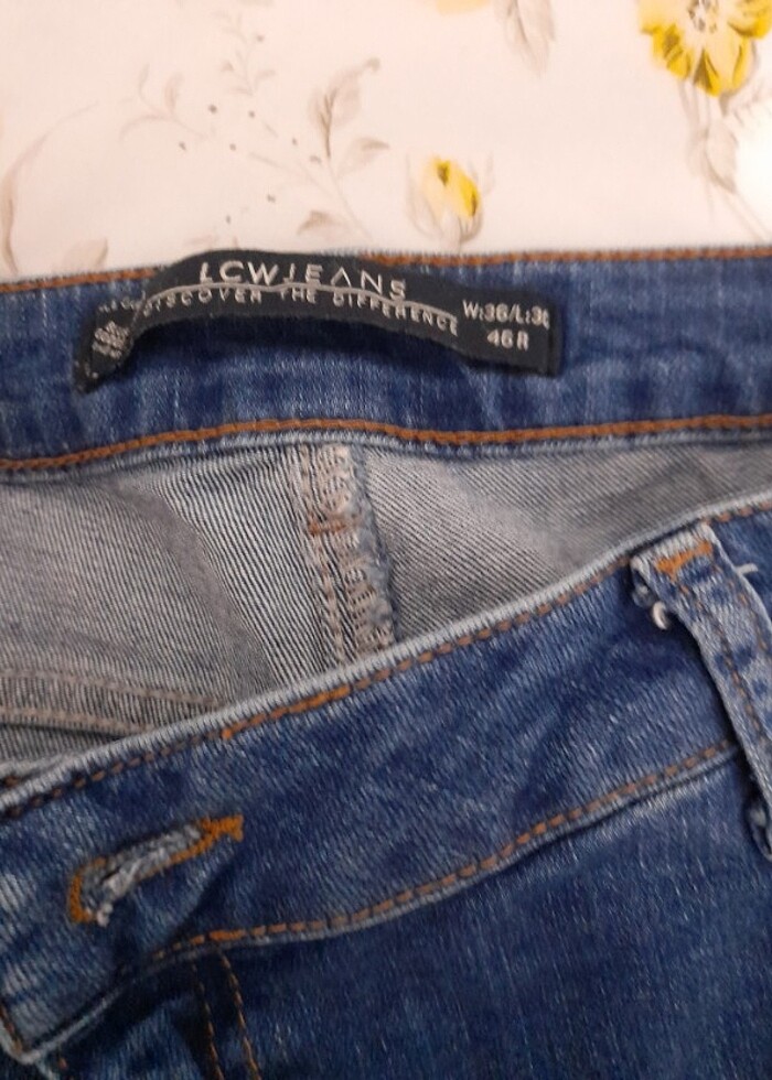 Bayan ispanyol paça pantolon  - Görsel 4