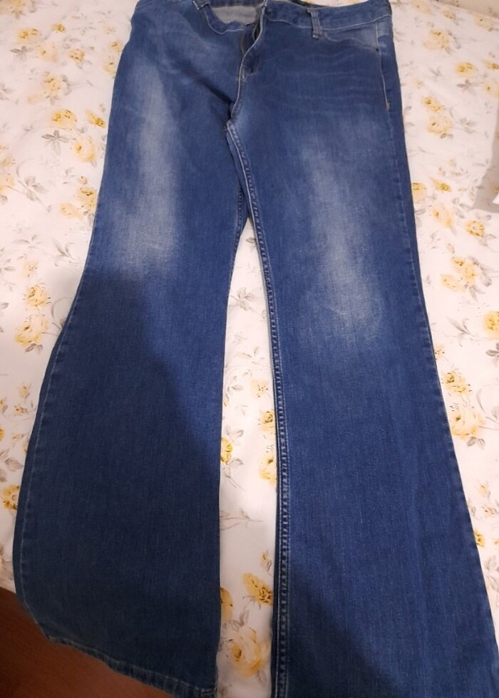 Bayan ispanyol paça pantolon  - Görsel 5