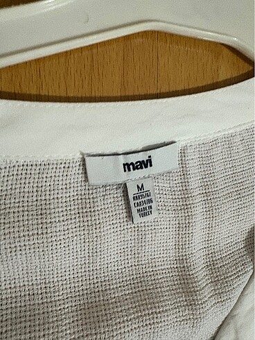 Mavi Jeans Keten mavi jean gömlek 1 kez giyildi
