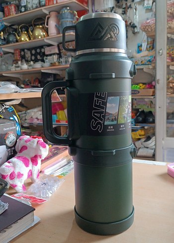 termos safe 2.5 lt 48 saat sıcak tutma özelliği ile - Görsel 2