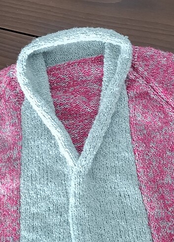 s Beden pembe Renk Crop hırka