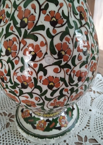 Kütahya çini vazo - Görsel 7