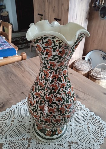 Kütahya çini vazo - Görsel 2