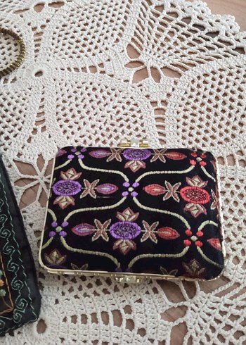 İşlemeli cüzdan ve ayna - Görsel 7