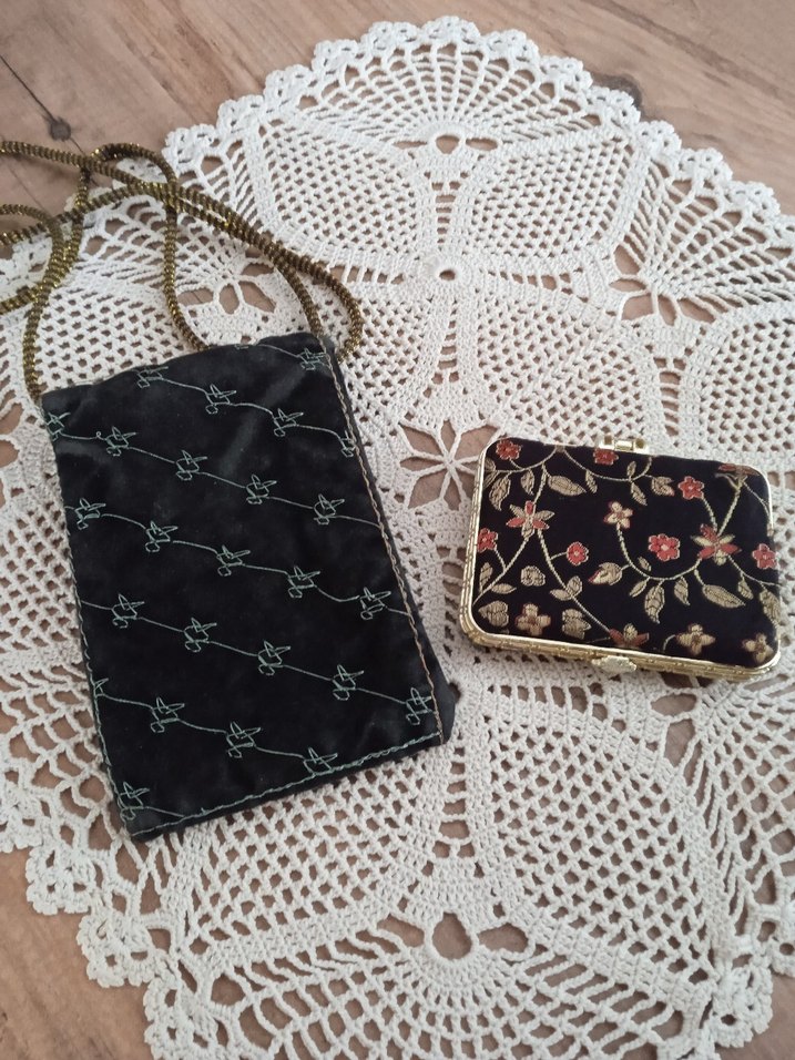 İşlemeli cüzdan ve ayna - Görsel 4