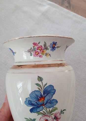 Nostaljik seramik vazo - Görsel 8