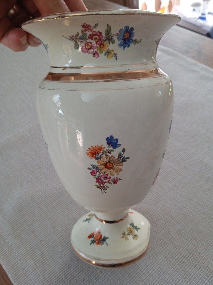 Nostaljik seramik vazo - Görsel 5