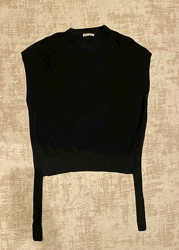 Zara Siyah Suveter Oversize