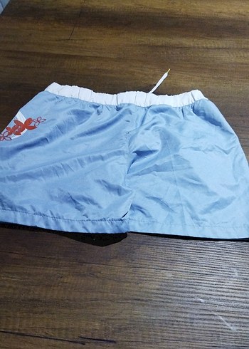 Mavi Mini Bayan Deniz Şortu - Görsel 2