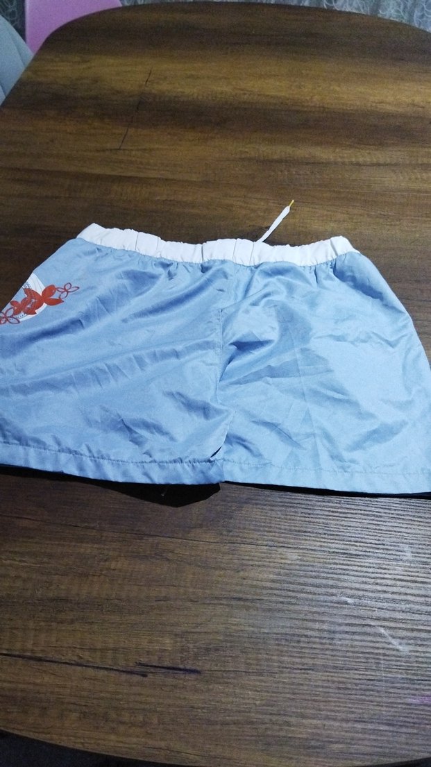 Mavi Mini Bayan Deniz Şortu - Görsel 2